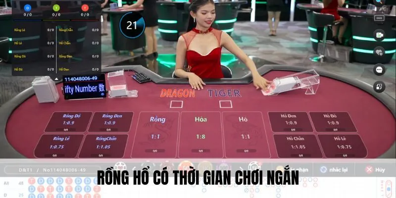 Rồng Hổ PG88 - Đặt Kèo Đẳng Cấp, Thắng Lớn Liền Tay 2 Rồng hổ có thời gian chơi ngắn
